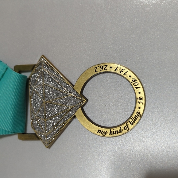 My Kind of Bling 5k Virtual Race Medal - Picture 2 of 3